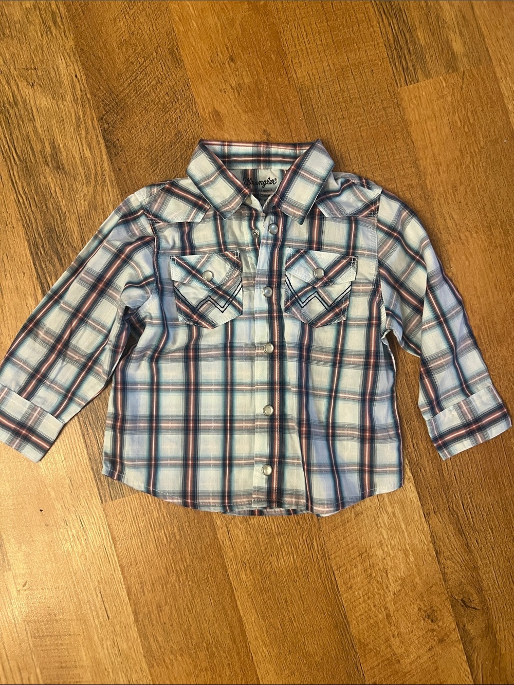 Toddler Wrangler Pearl Snap